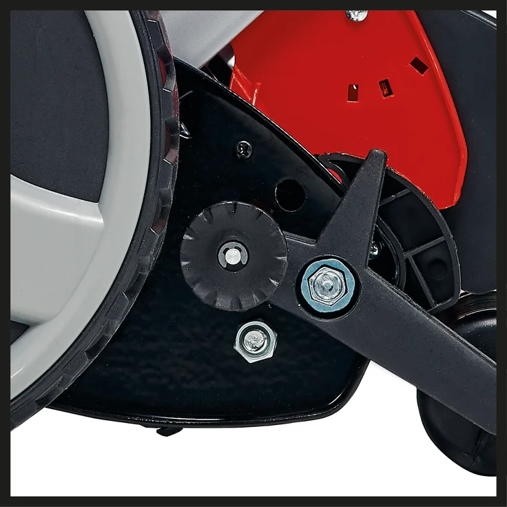 Einhell Akku-Spindelmäher GE-HM 18-38 Li-Solo Power X-Change - Li-Ion, 18 V, 38 cm Schnittbreite, 4-stufige Schnitthöhenverstellung, Mähspindel mit 5 Stahlmessern, ohne Akku und Ladegerät – Bild 5