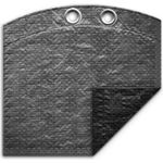 Robelle 3733-4 Winterabdeckung Supreme für 10 m runde Aufstellpools 28-ft. Pool 06 - Platin