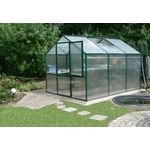 KGT Gewächshaus Rose III HKP 10 mm Moosgrün