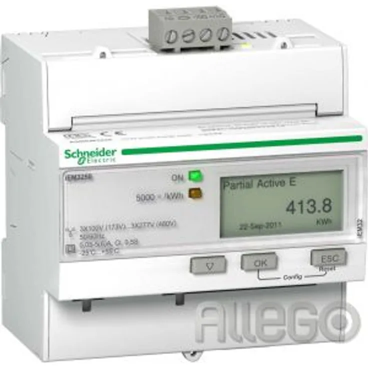 Schneider Energiezähler IEM3250 3P plus N 5A Modbus A9MEM3250