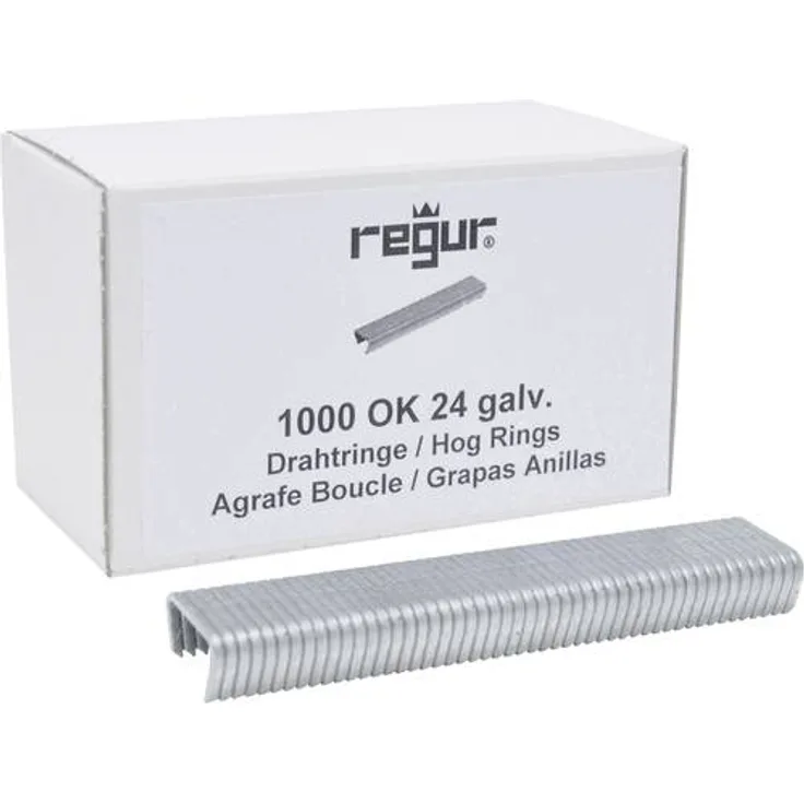 Regur OK 24 Drahtringe galvanisiert 1 St. 60717 Abmessungen L x B x H 10 x 100 x 20mm