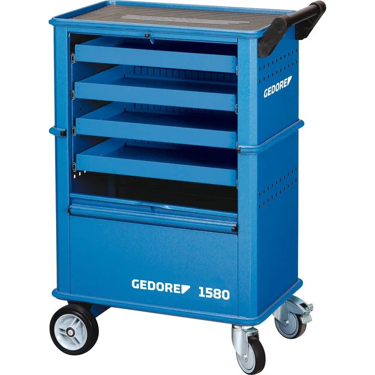 GEDORE 1580 Werkzeugwagen mit 4 Schubladen