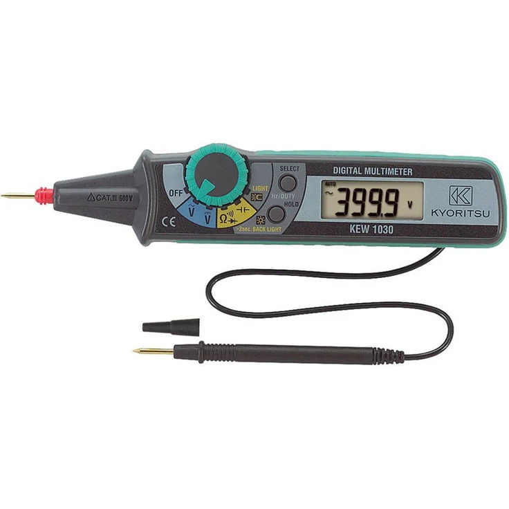 Kyoritsu KEW-1030 Hand-Multimeter CAT III 600V – Bild 1