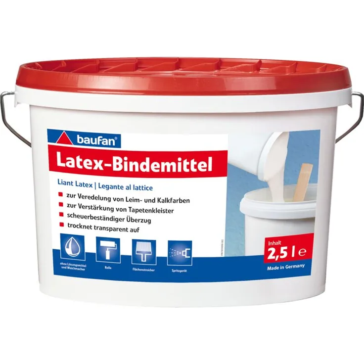 2,5 Liter BAUFAN Latex Bindemittel