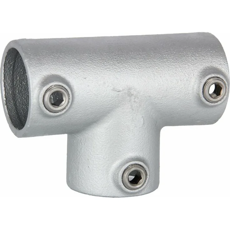 Rohrverbinder T-Verbinder 1 1-2' (48,3 mm), 90° - lang - Averde