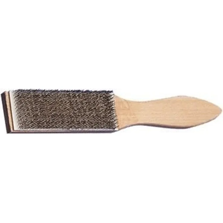Lessmann 37201 Feilenbürste, Stahldraht, Maße 115 mm x 40 mm