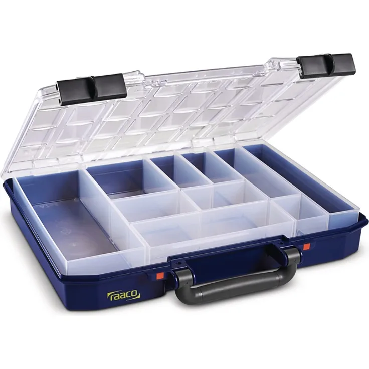 raaco 144568.0 Sortimentskasten CarryLite 55'' 4x8-10 in blau
