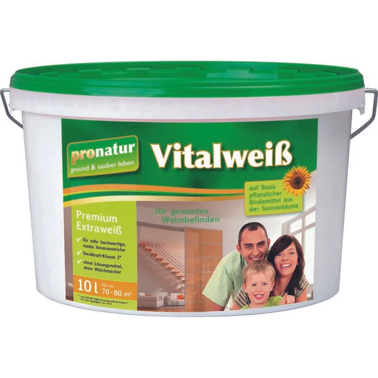 10L Vitalweiß Premium-Weiß aus der Natur - Pronatur