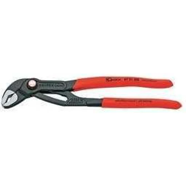 KNIPEX 87 22 250 Cobra QuickSet Hightech-Wasserpumpenzange grau atramentiert mit schlanken Mehrkomponenten-Hüllen 250 mm – Bild 1