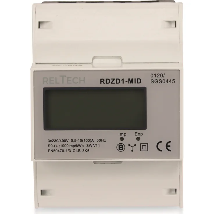 Drehstomzähler RELTECH RDZD1-MID