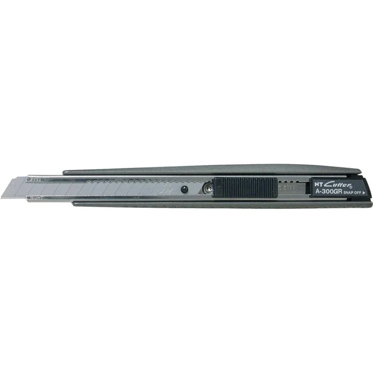 NT Cutter h1310547 EBusinessText A 300, 9 mm Metall, silber-schwarz – Bild 1