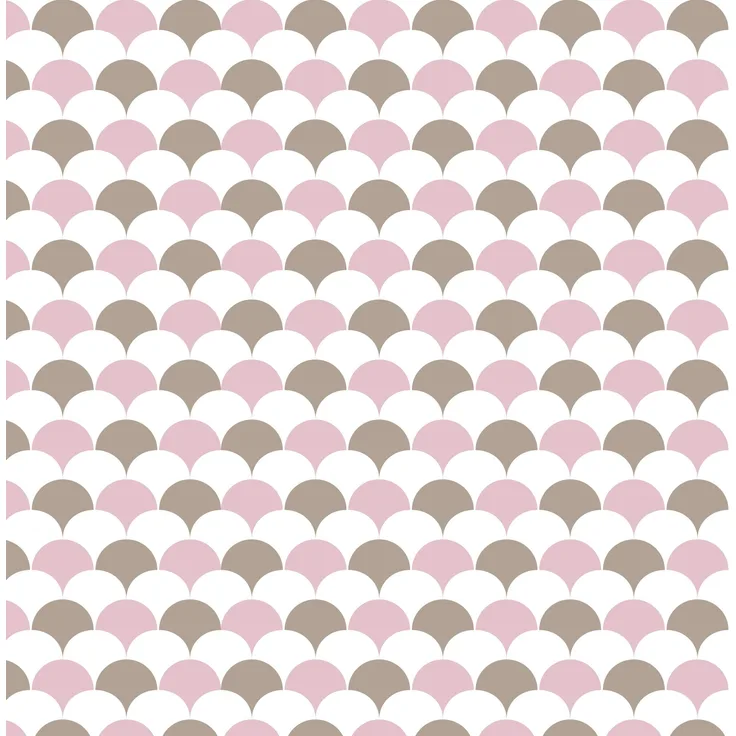 Klebefolie Flakes-Motiv Dekofolie Möbelfolie Tapeten selbstklebende Folie, PVC, ohne Phthalate, Rosa, Stärke: 0,16 mm, Venilia 54788