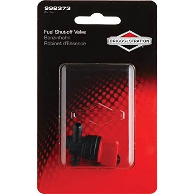Briggs and Stratton 527122 Kraftstoff-Absperrventil 698183, schwarz