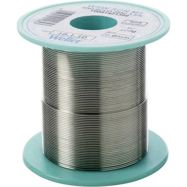 Weller WSW SCN M1 LÖTDRAHT 0,8MM 100g Lötzinn 100g
