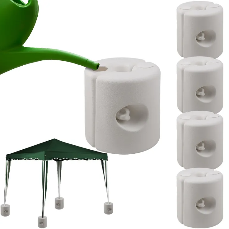 Deuba Pavillon Standfuß Gewichte 4er Set Standsicherung Pavillon Befestigung Festzelt Gartenpavillon Festzelt 102535