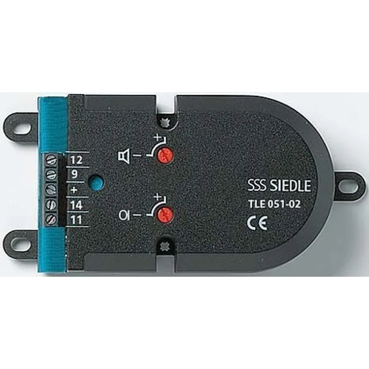 Siedle 4184666 Einbau-Türlautsprecher TLE 051-02, Schwarz