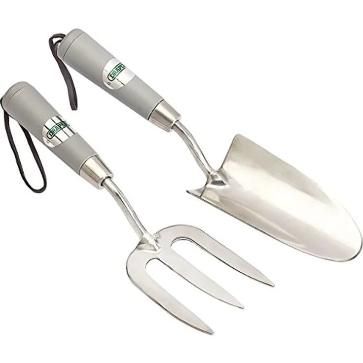 DRAPER 83773Hand Gabel und Kelle SET?Edelstahl (2-teilig)