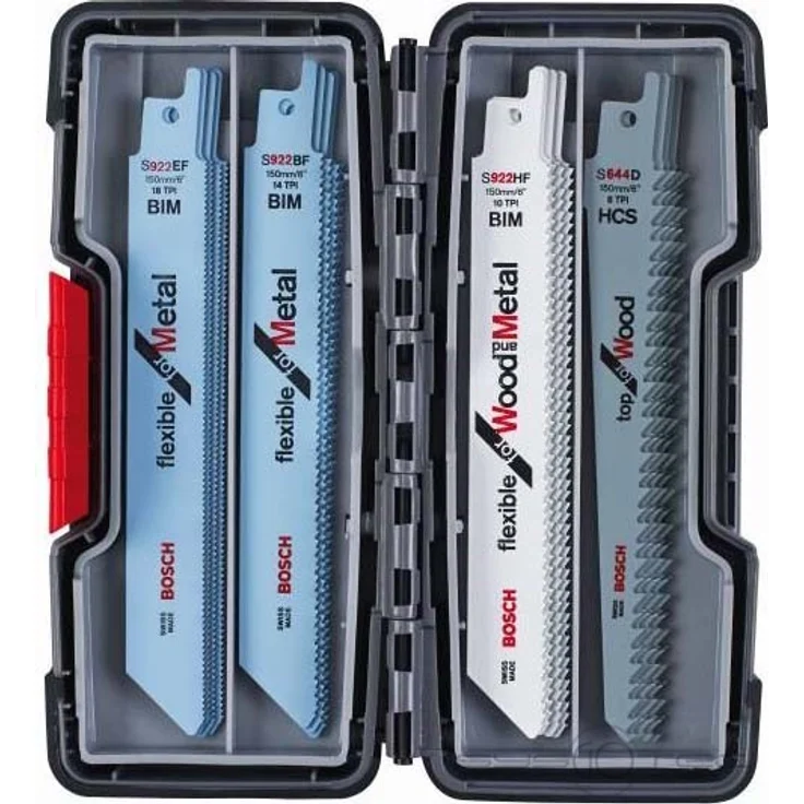 Bosch Professional 20tlg. Säbelsägeblätter ToughBox Top Seller for Wood and Metal (für Holz und Metall, Zubehör Säbelsäge) – Bild 1