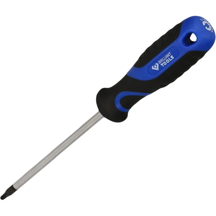 Brilliant Tools BT034905 TORX, T10 Schraubendreher, Schwarz Blau