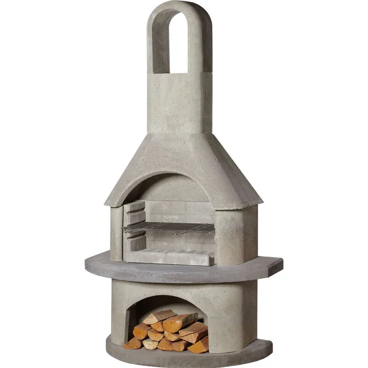 Gartenkamin Alicante BBQ Kohlegrill Holzgrill Grillkamin Grill Buschbeck