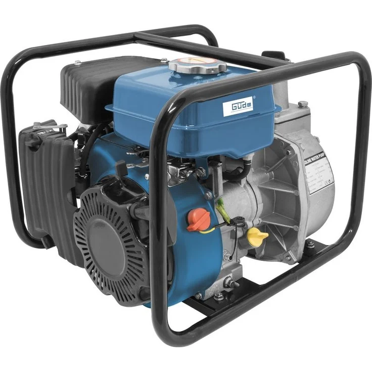 Güde Motorpumpe GMP 15.22 SET - 94503 Benzin-Wasserpumpe 1.400 Watt 15.000 l/h Entwässerung max. Förderhöhe 22 m 20 kg – Bild 1