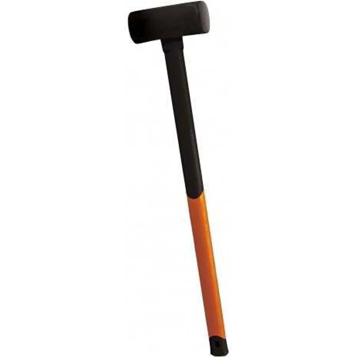 Fiskars Vorschlaghammer, Gewicht: 3,9 kg, Karbonstahl (geschmiedet), Schwarz-Orange, L, 1001619 – Bild 1