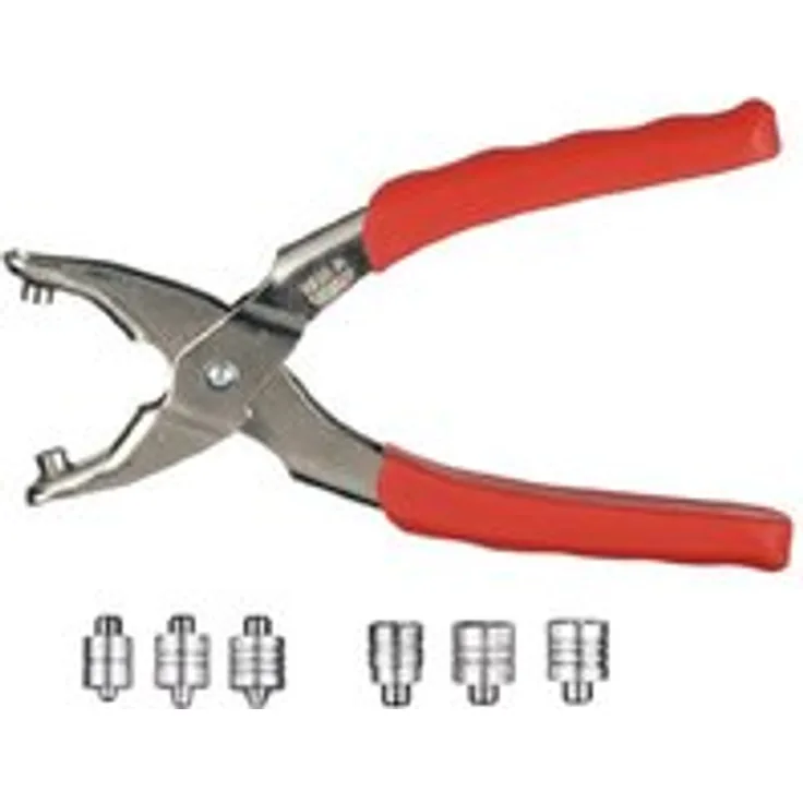 Connex COXT194150 Ösenzange mit auswechselbaren Einsätzen 4.5-5.0 - 5.5 mm