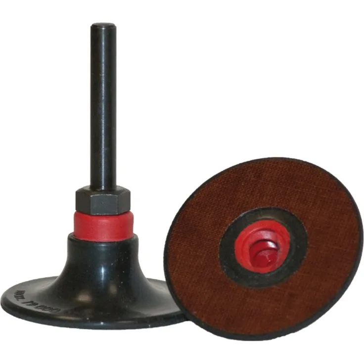 Klingspor Stützteller QRC 555, Abm.: 25x6 mm, Härte/Farbe: medium, Blau (295423)