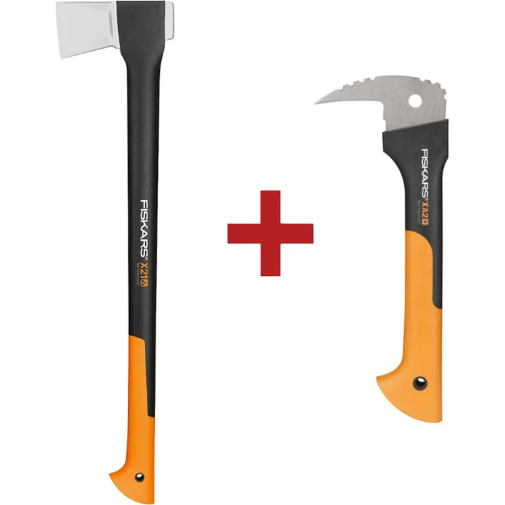 Fiskars 1025438 X21 Holzspaltz-Set 348 mm Länge x 160 mm Breite – Bild 1