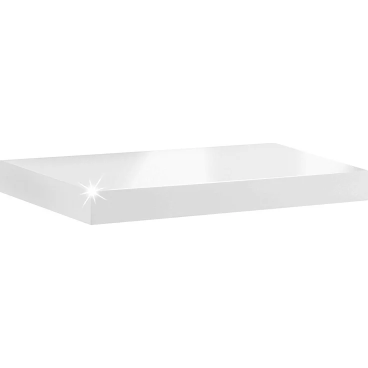 BIG BOY Wandregal 570x250x50 mm weiß hochglanz – Bild 1
