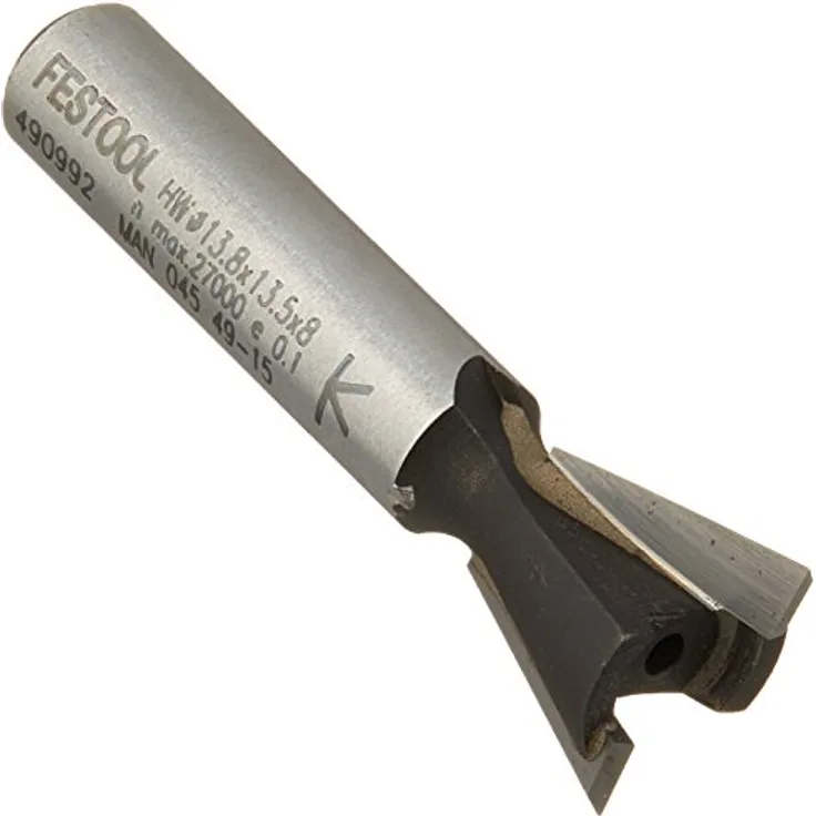 Festool Grat-/Zinkenfräser HW S8 D13,8/13,5/15° (490992)
