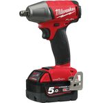 Milwaukee M18 ONE IWF12-5,0 Ah + HD Box ONE KEY Akku-Schlagschrauber