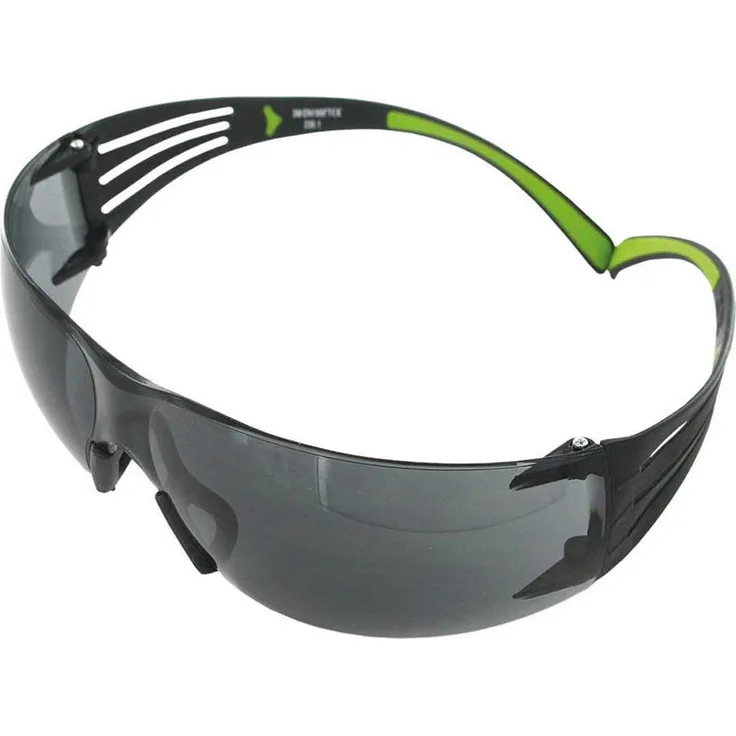 3M Schutzbrille SecureFit 400 UU001467859 Schwarz, Grün