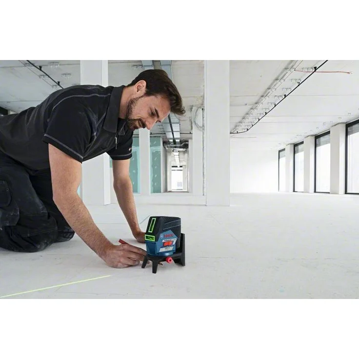 Bosch Professional 12V System Linienlaser GCL 2-50 CG (1x Akku 12V + Ladegerät, grüner Laser, Innenbereich, mit App-Funktion und Halterung, sichtbarer Arbeitsbereich: bis 20 m, in L-BOXX) – Bild 3