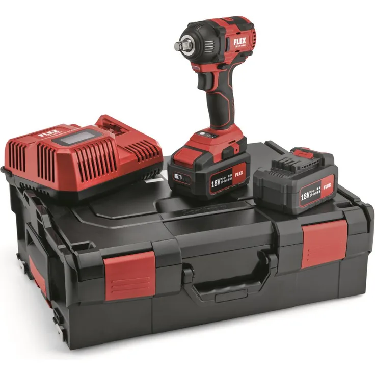Flex 18V Akku-Schlagschrauber IW 1-2 18.0-EC-5.0 Set