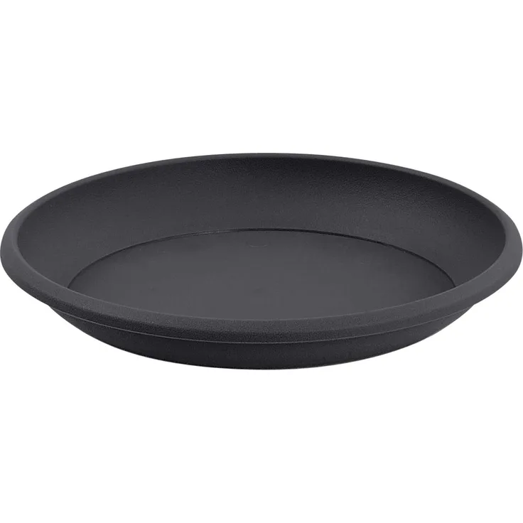EDA Plastiques Cancun Untersetzer, rund, Grau-Anthrazit 3086960252953