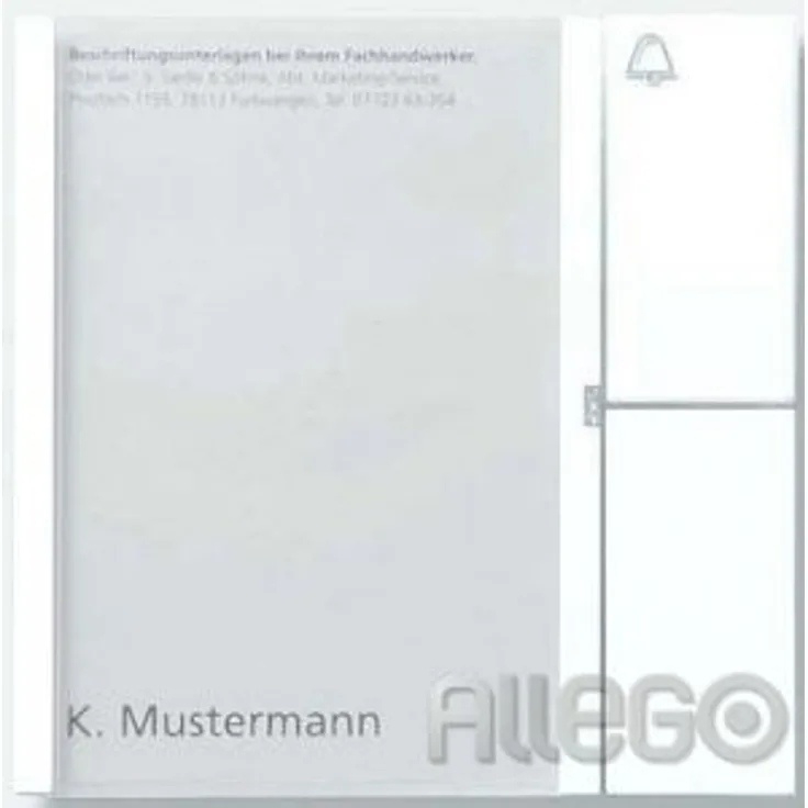 Siedle&S. Bus-Tasten-Modul dgr-gli BTM 650-01 DG