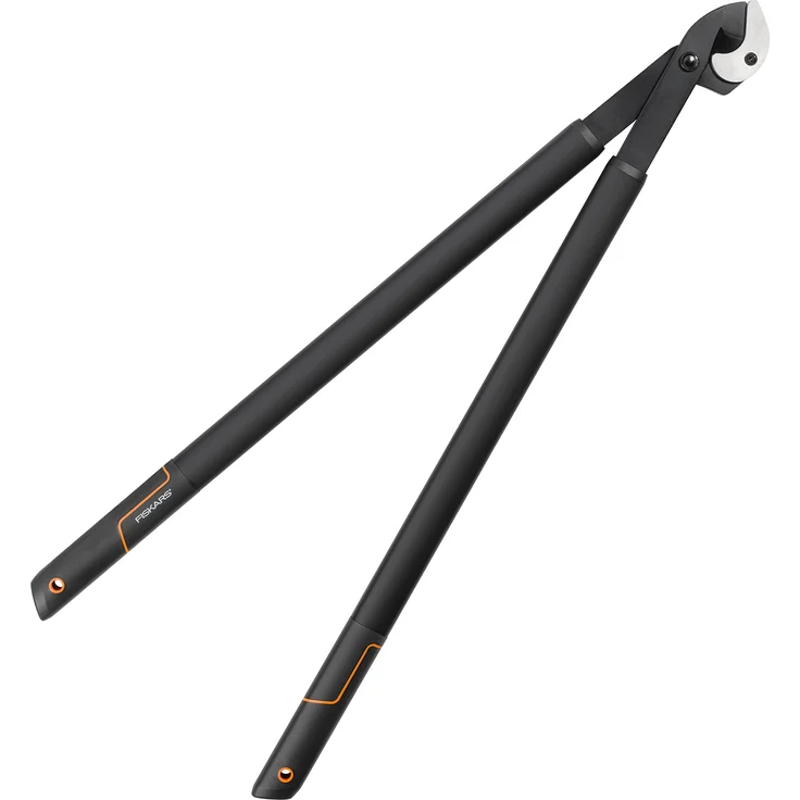 Fiskars SingleStep Amboss-Astschere für trockenes und hartes Holz, Antihaftbeschichtet, Gehärteter Präzisionsstahl, Länge 81 cm, Schwarz, L39, 1001430 – Bild 1