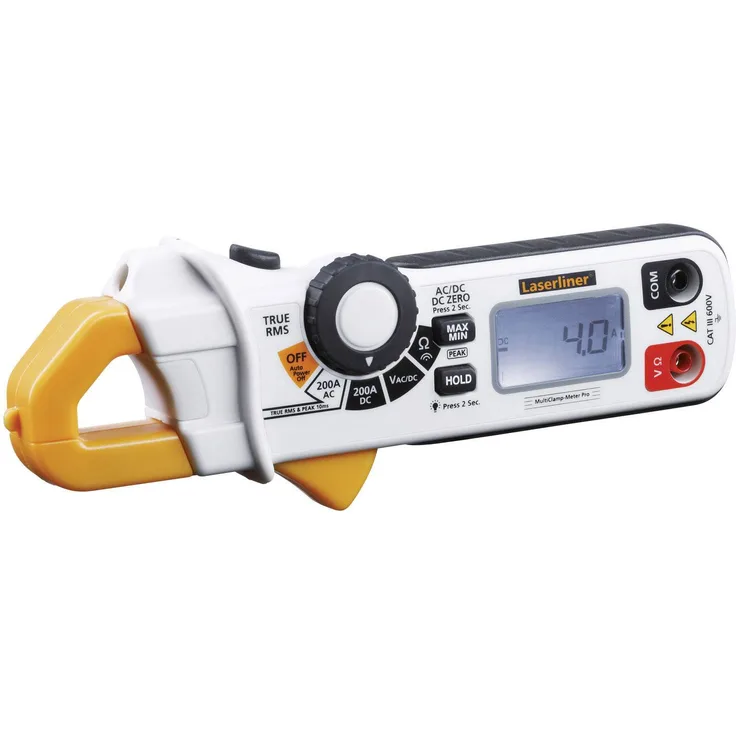 Laserliner MultiClamp-Meter Pro Stromzange digital CAT III 600V Anzeige Counts: 3.5
