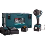 Makita DTW1002RTJ, Akku-Schlagschrauber 1600 W, 18 V, Blau, 3.6kg