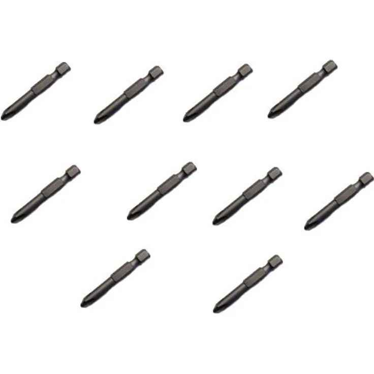 Mannesmann Kreutschlitz-Bits 50 mm, Gr. 3, 10 Stück-Packung, M20303