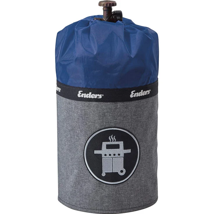 Enders Grillabdeckung, für Gasflasche, blau, 24 x 24 x 49 cm