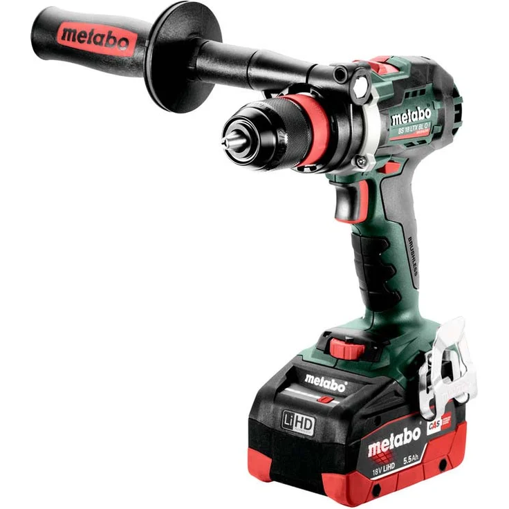 Metabo Akku-Bohrschrauber BS 18 LTX BL Q I, 18V 2x5.5Ah LiHD, Ladegerät ASC 145, Metabox 145 L - 602359660 – Bild 1