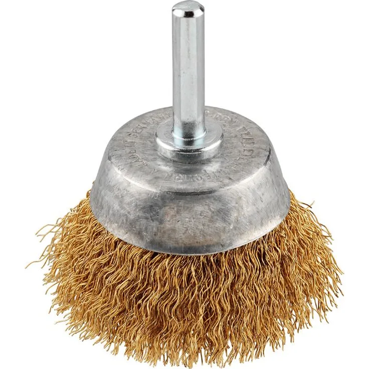 KWB Topfbürste, Messingdraht, gewellt, ø 50 mm - 609110