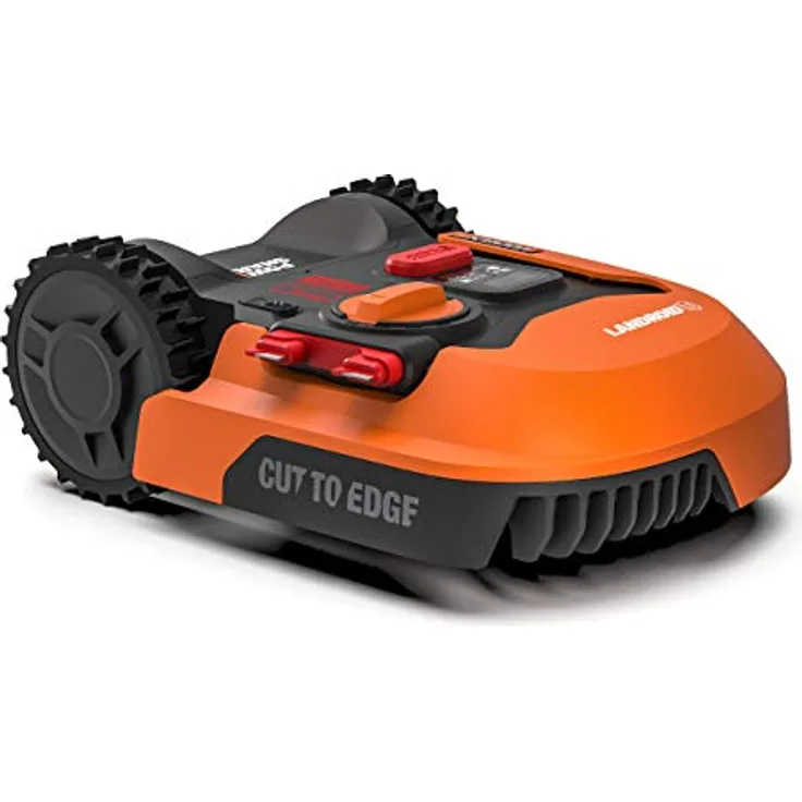 Worx Landroid M WR143E Mähroboter - Akkurasenmäher für Gärten bis 1000 qm - Selbstfahrender Rasenmäher für einen ordentlichen Rasenschnitt, 18 cm Schnittbreite PowerShare