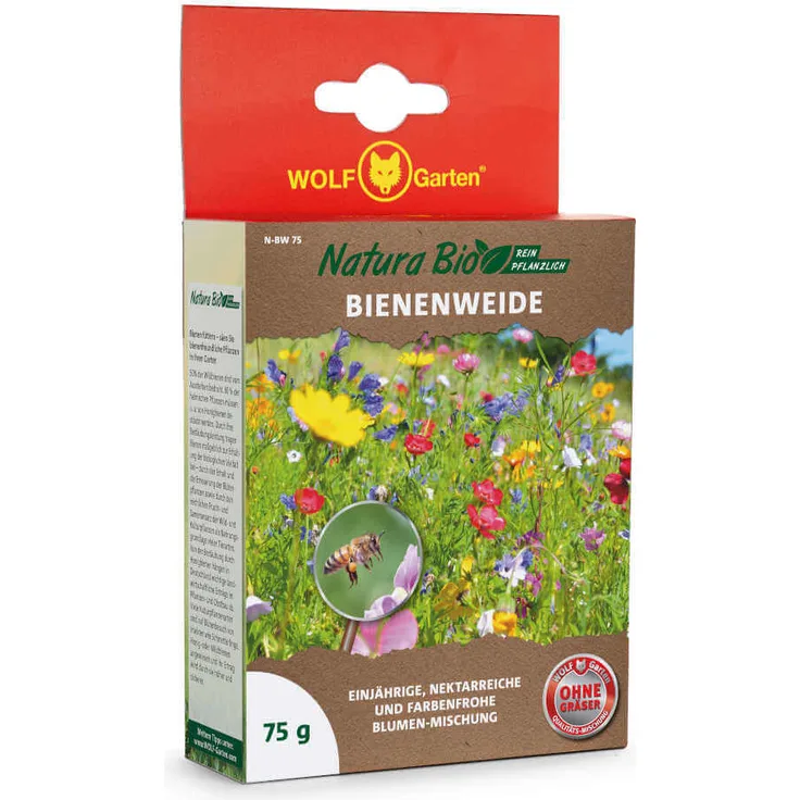 WOLF-Garten Saatgut Natura Bio Bienenweide Wildblumenmischung