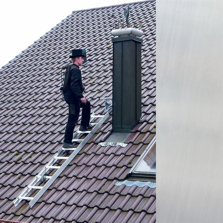 Aluminium Dachleiter Günzburger Steigtechnik 11112 Silber 3.6 kg Silber