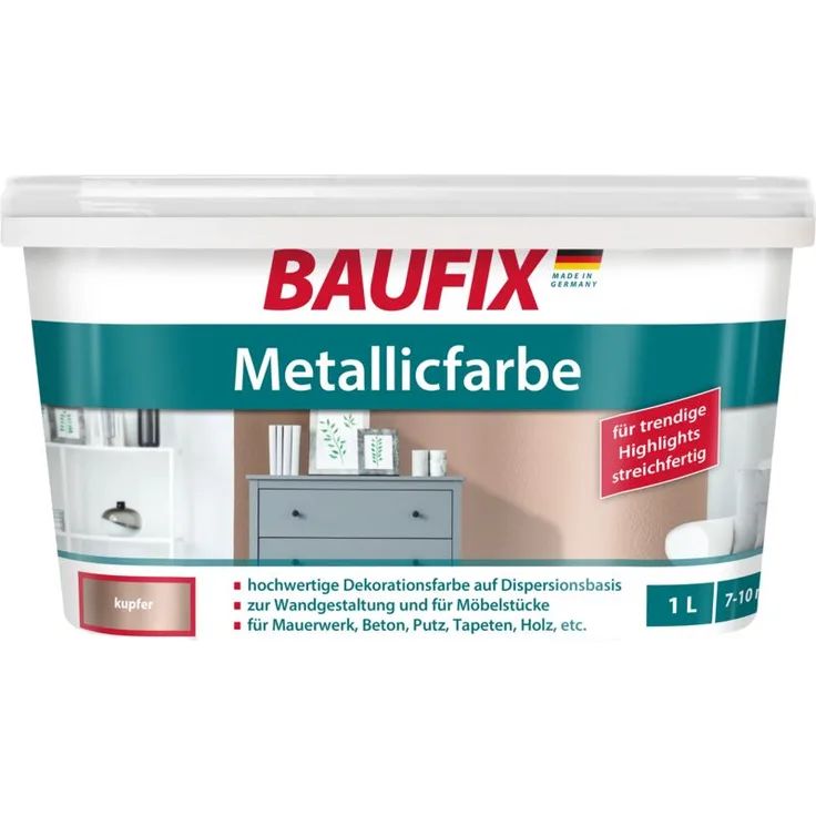 Metallicfarbe kupfer - Baufix