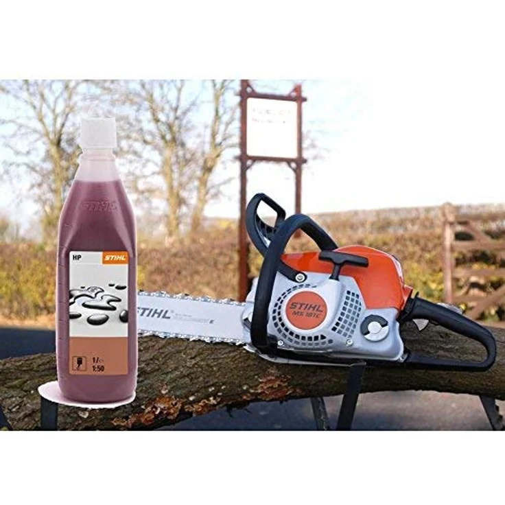 Stihl 0781 319 8410 HP Zweitaktmotorenöl 1 Liter, Mischöl Spezial Öl – Bild 1