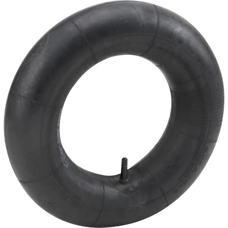 Metafranc Schlauch Ø 400 mm, für Luftrad - Typ 4.00 - 8 - Luftrad-Zubehör - Innenschlauch für Schubkarrenrad - Standardschlauch mit Schrader-Ventil - Ersatzschlauch - Schubkarrenreifen - 810200